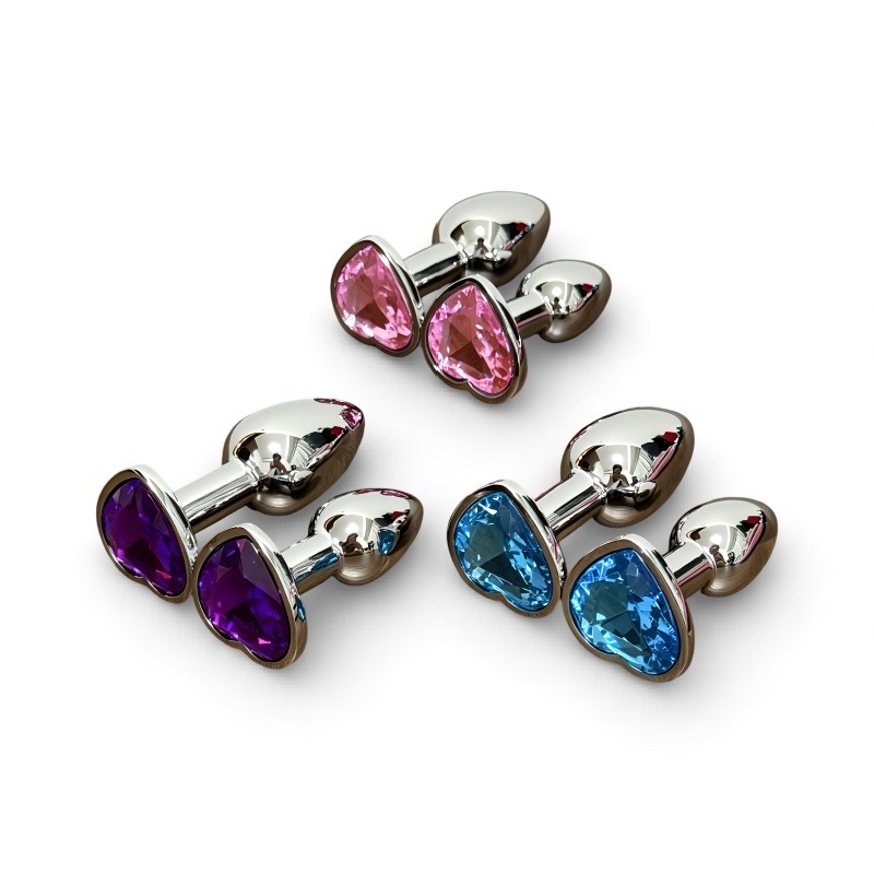 Health Wellness & Psychology - Mini Metal Anal Plug Set for
