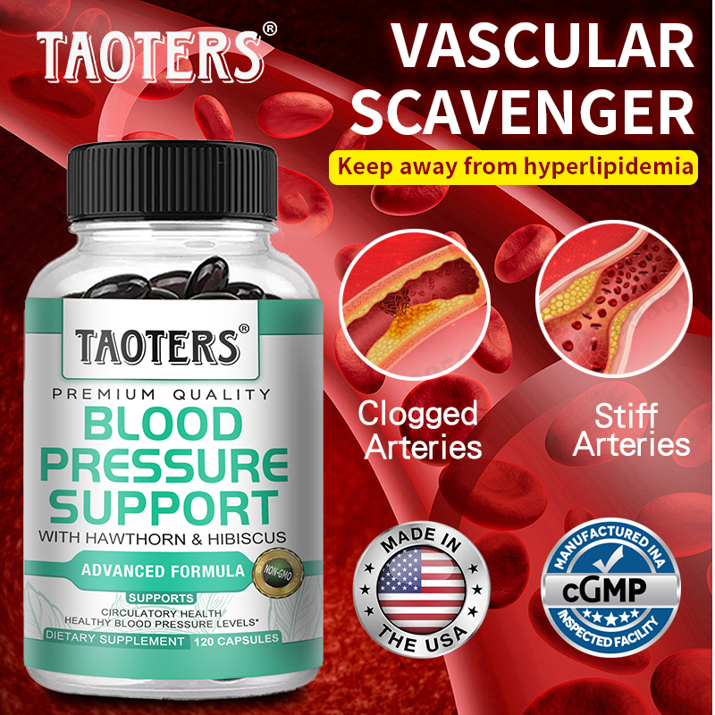 Health Wellness & Psychology - Blood Pressure Support Supplement Capsules, Support