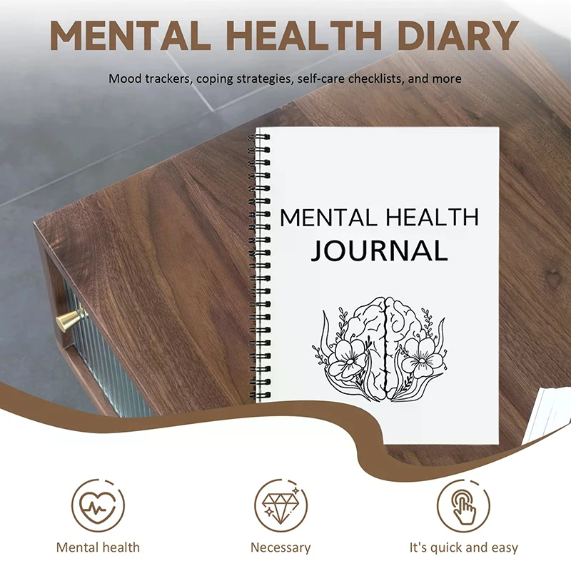 Health Wellness & Psychology - Mental Health Journal ,Mental Health Planner,Wellness