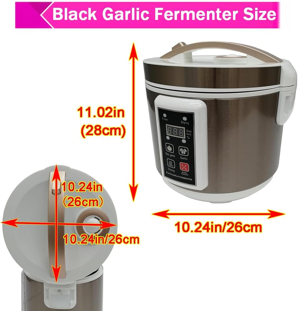 6L Black Garlic Fermenter Mult – Health & Wellness Therapy Center recenzja i cena