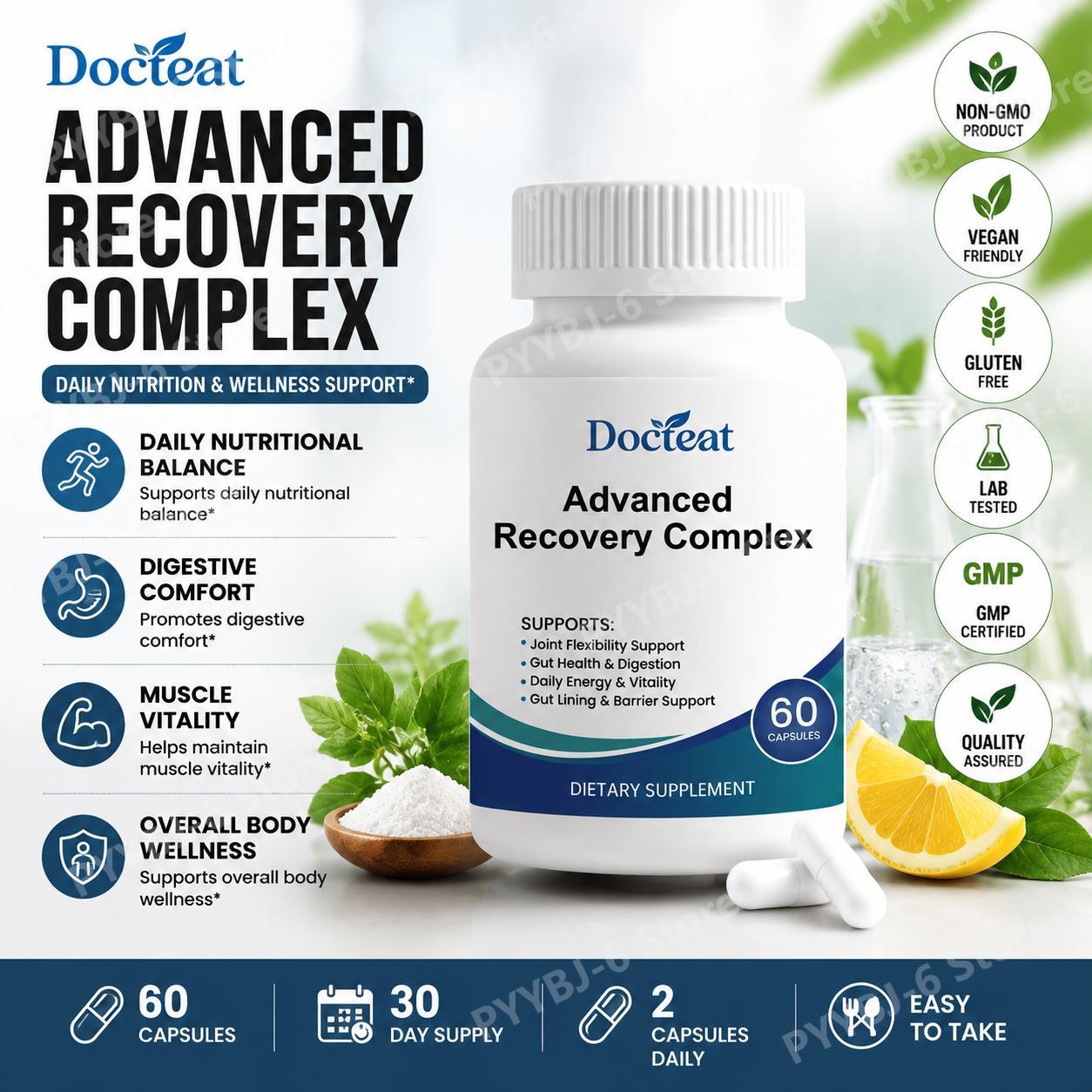 Advanced Recovery Complex 60 C – Health Wellness & Psychology recenzja i cena