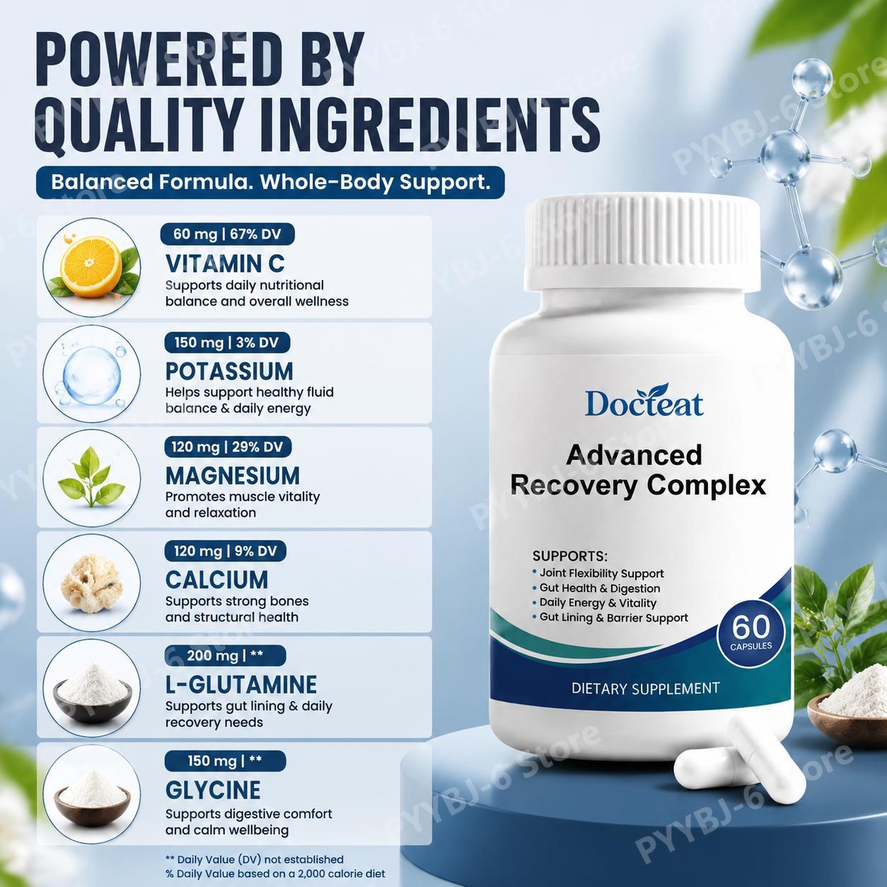 Advanced Recovery Complex 60 C – Health Wellness & Psychology recenzja i cena
