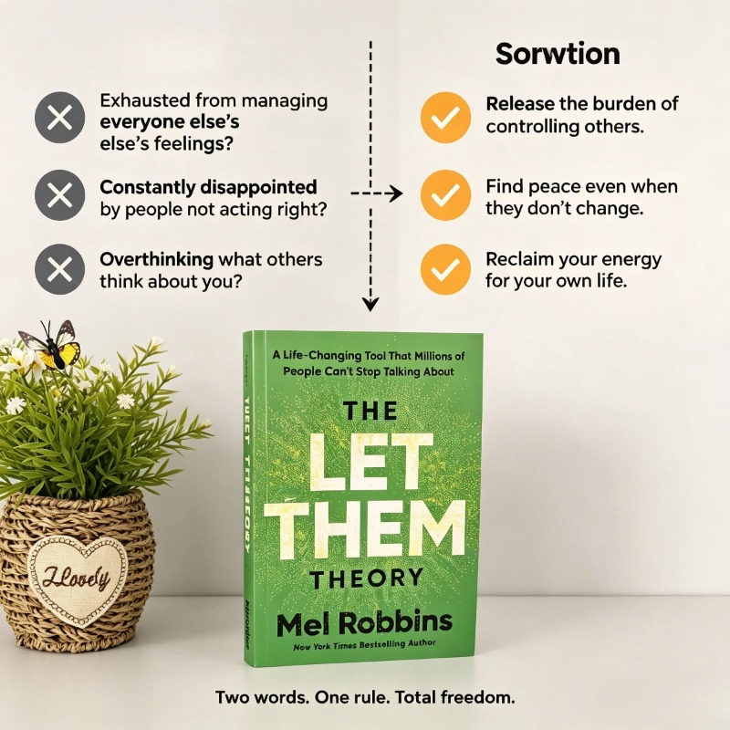 The Let Them Theory By Mel Rob – Health & Wellness Therapy Center recenzja i cena