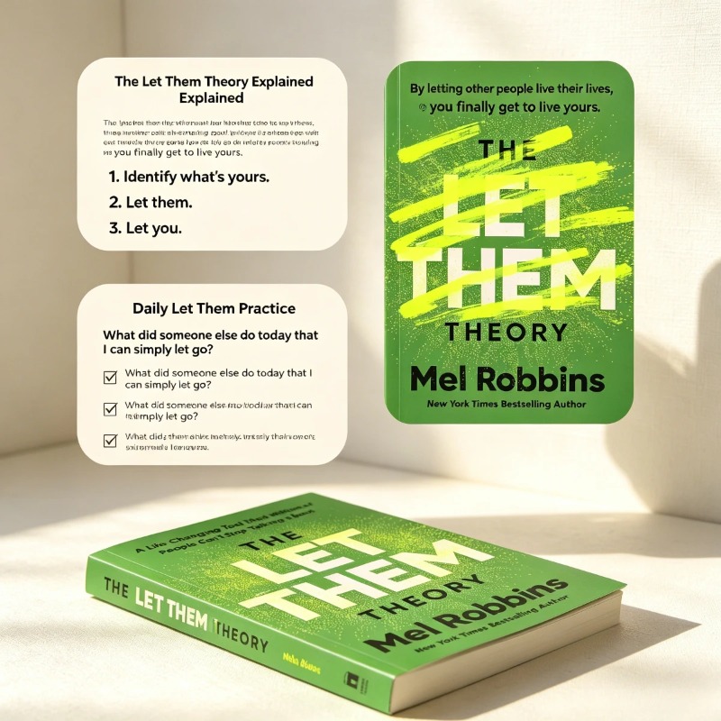 The Let Them Theory By Mel Rob – Health & Wellness Therapy Center recenzja i cena