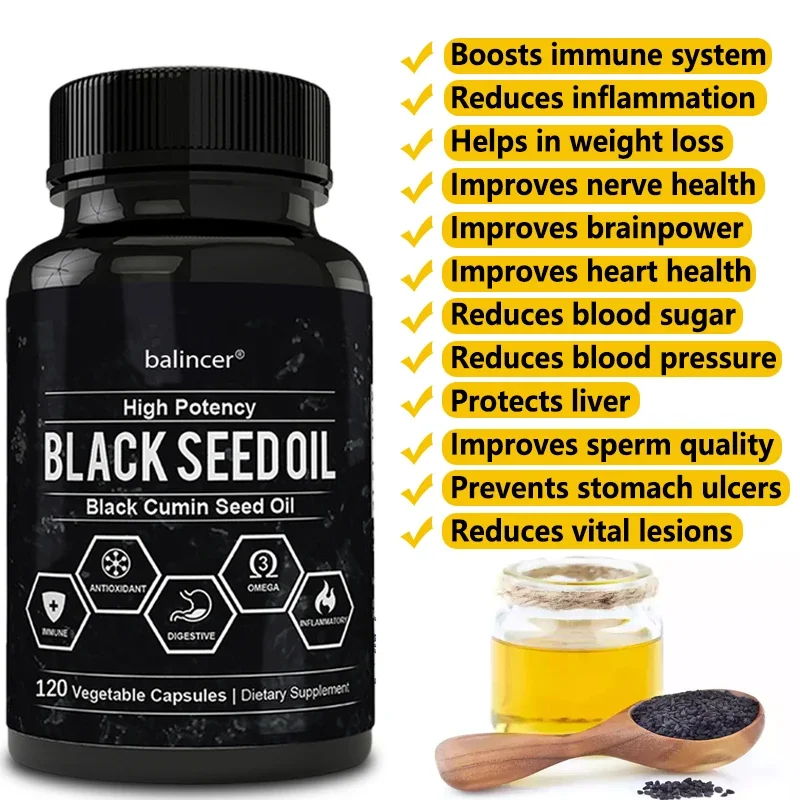 Black Cumin Seed Oil - Support – Health Wellness & Psychology recenzja i cena