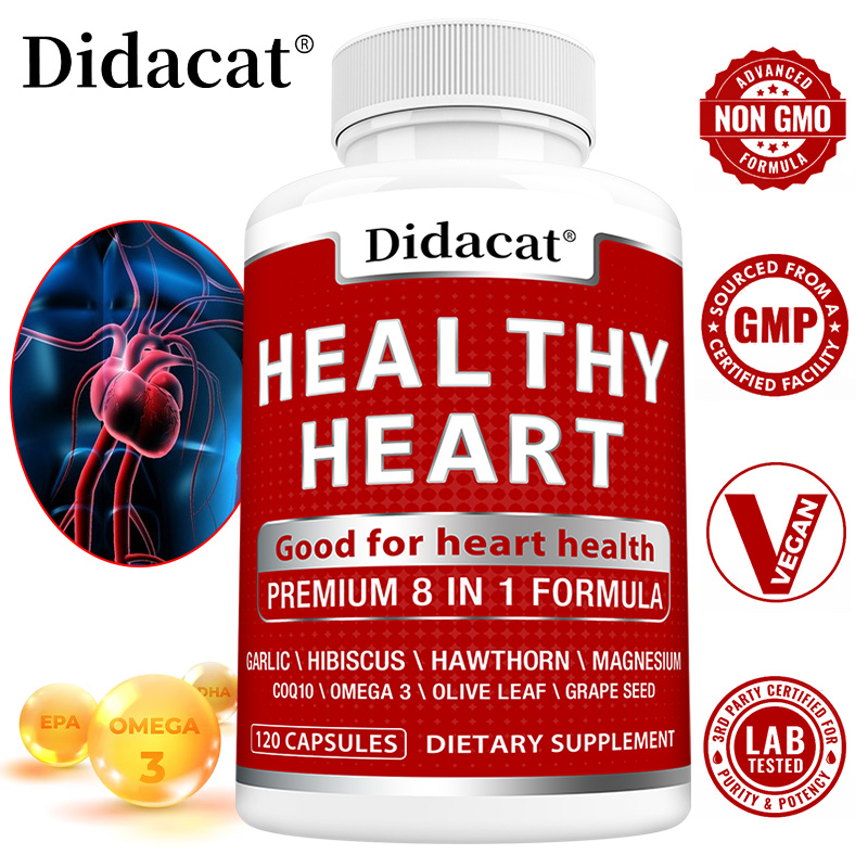 Heart Health Capsules with CoQ – Health Wellness & Psychology recenzja i cena