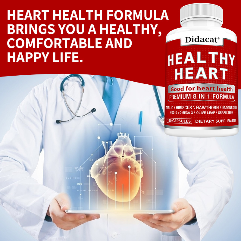 Heart Health Capsules with CoQ – Health Wellness & Psychology recenzja i cena