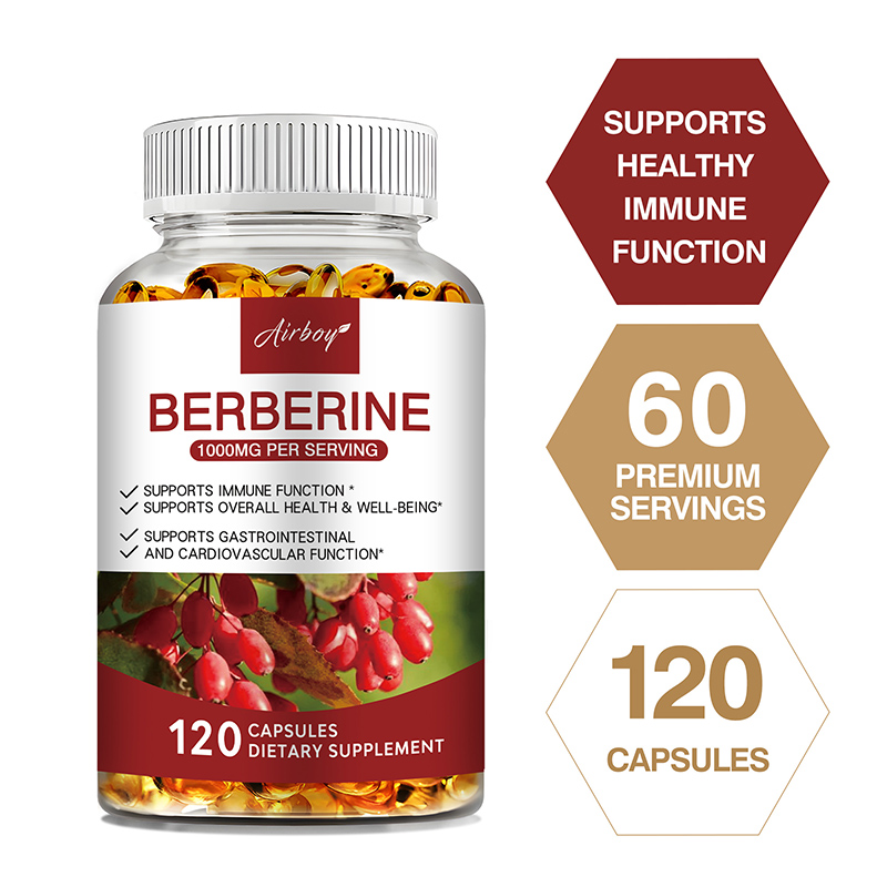 Berberine Capsules - Support O – Health & Wellness Gordon Edlin recenzja i cena