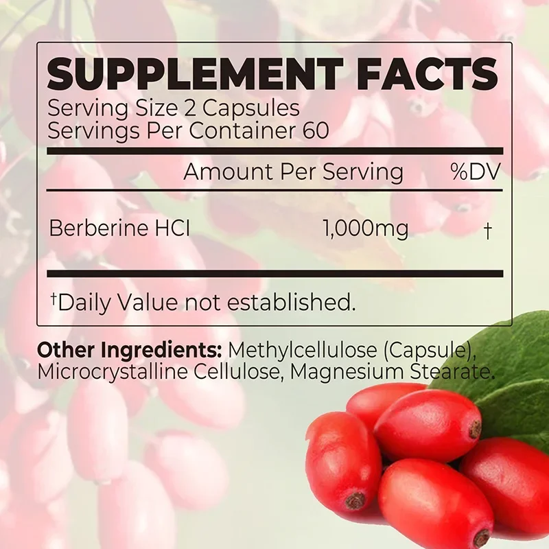 Berberine Capsules - Support O – Health & Wellness Gordon Edlin recenzja i cena