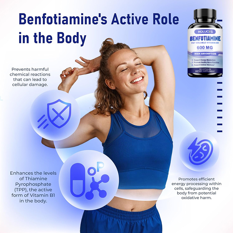 Benfotiamine Capsules, with Fa – Health Wellness & Psychology recenzja i cena