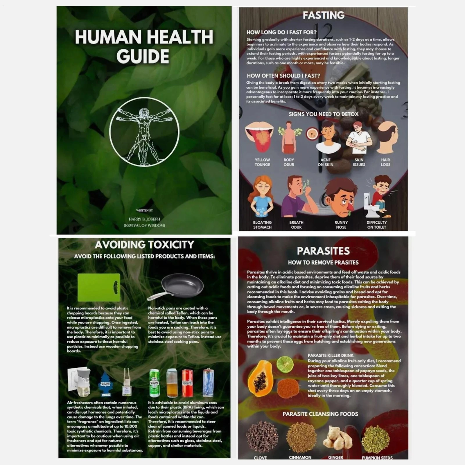 Human Health Guide by Harry B  – Health Wellness & Psychology recenzja i cena