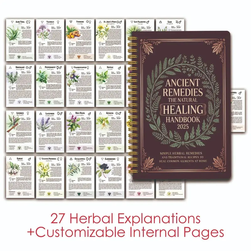 Natural Remedies Handbook with – Health & Wellness Therapy Center recenzja i cena