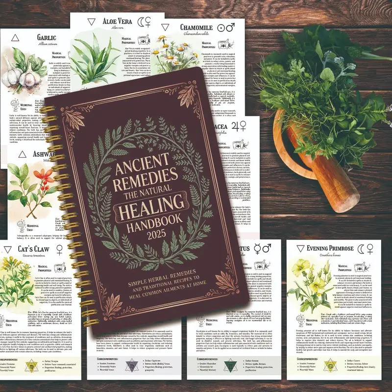 Natural Remedies Handbook with – Health & Wellness Therapy Center recenzja i cena
