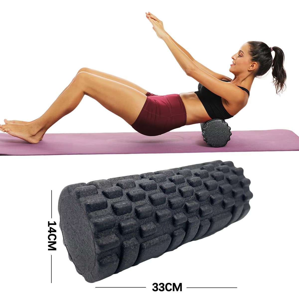 30/33cm Fitness Foam Roller Yo – Foam Roller Trigger Point recenzja i cena