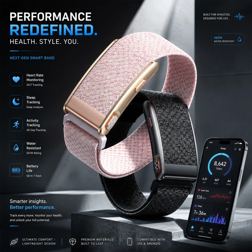 New Arrival Screenless Smart H – Health Wellness App recenzja i cena
