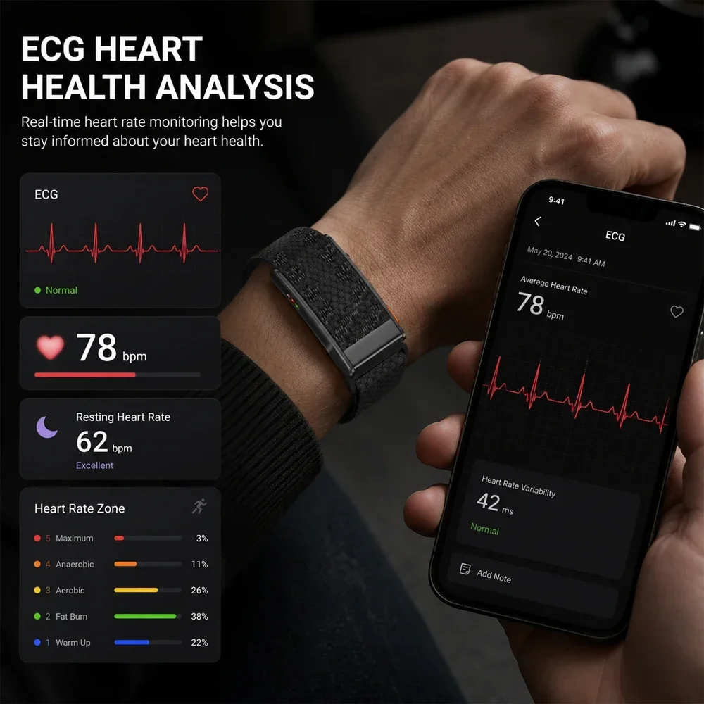 New Arrival Screenless Smart H – Health Wellness App recenzja i cena
