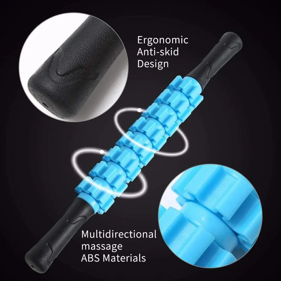 9 Wheel Muscle Roller Stick Fu – Foam Roller Trigger Point recenzja i cena