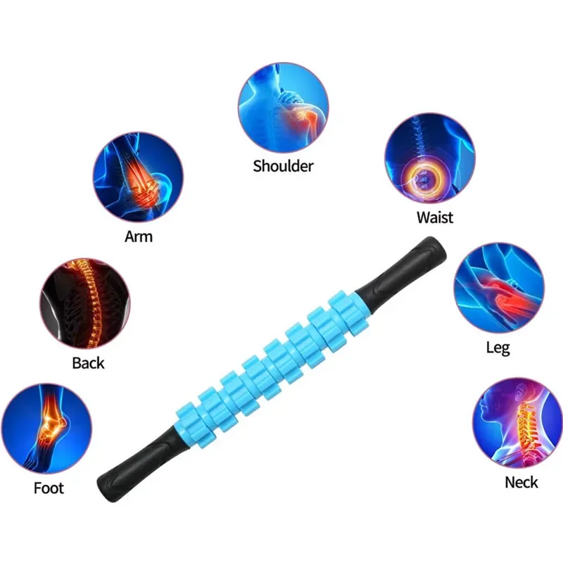 9 Wheel Muscle Roller Stick Fu – Foam Roller Trigger Point recenzja i cena